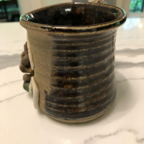 Handmade Pottery 10oz Mug 3-D Jackson Hole - Picture 2 of 8